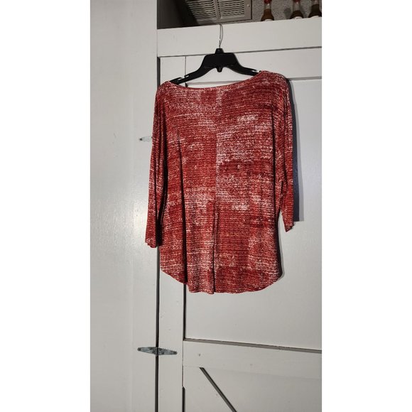 BUNDLE OF 3 BASIC TOPS LONG SLEEVE POLY-SPANDEX SIZE 1X - Picture 3 of 6